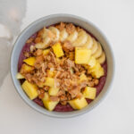 Island Acai Bowl with Granola, Banana, Mango, Pineapple, Coconut Crunch